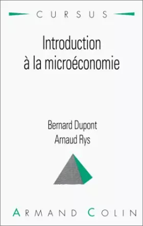 Couverture du produit · Introduction à la microéconomie
