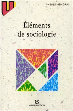 Couverture du produit · Eléments de sociologie