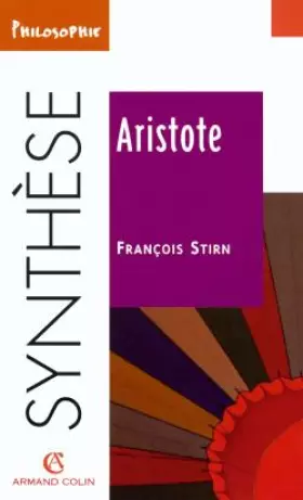 Couverture du produit · Aristote