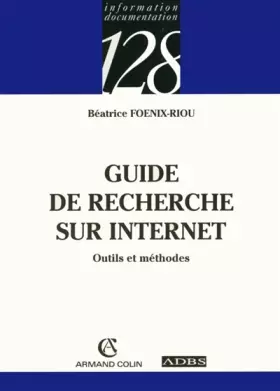 Couverture du produit · Guide de recherche sur Internet