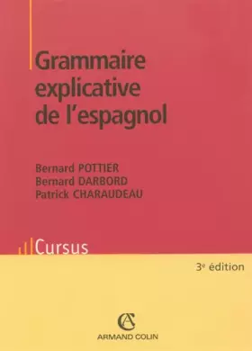 Couverture du produit · Grammaire explicative de l'espagnol