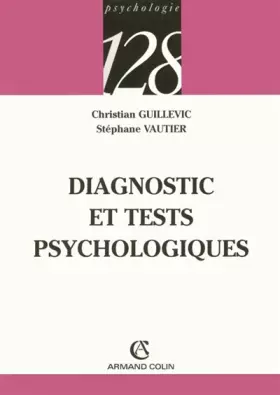 Couverture du produit · Diagnostic et tests psychologiques