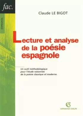 Couverture du produit · Lecture et analyse de la poésie espagnole