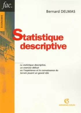 Couverture du produit · Statistique descriptive