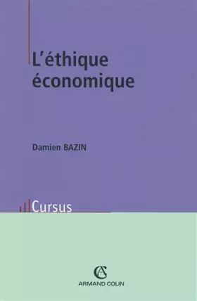 Couverture du produit · L'éthique économique