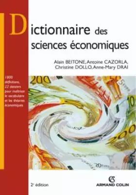 Couverture du produit · Dictionnaire des sciences économiques