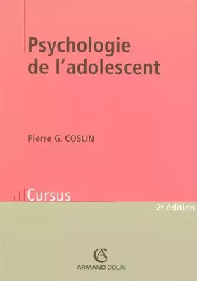 Couverture du produit · Psychologie de l'adolescent