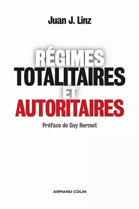 Couverture du produit · Régimes totalitaires et autoritaires
