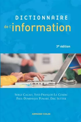 Couverture du produit · Dictionnaire de l'information
