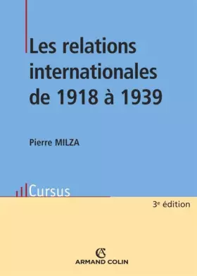 Couverture du produit · Les relations internationales de 1918 à 1939