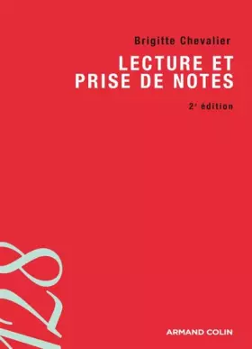 Couverture du produit · Lecture et prise de notes