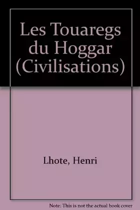 Couverture du produit · Les Touaregs du Hoggar