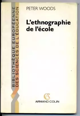 Couverture du produit · L'ethnographie de l'ecole