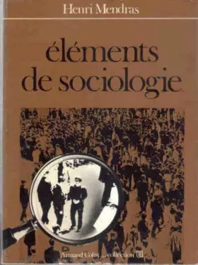 Couverture du produit · Elements de sociologie