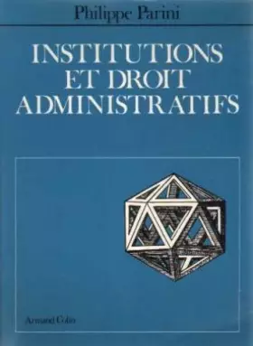 Couverture du produit · Institutions et droit administratifs