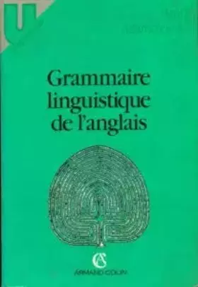 Couverture du produit · Grammaire linguistique de l'anglais