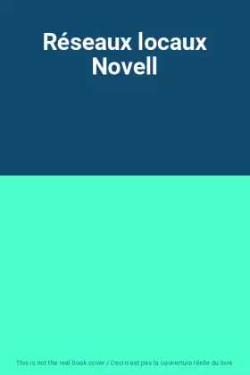 Couverture du produit · Réseaux locaux Novell