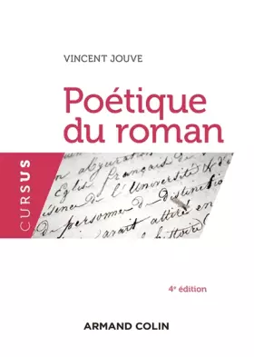Couverture du produit · Poétique du roman - 4e éd.
