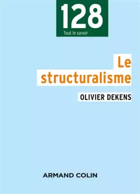 Couverture du produit · Le structuralisme