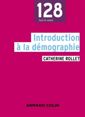 Couverture du produit · Introduction à la démographie - 3e éd.