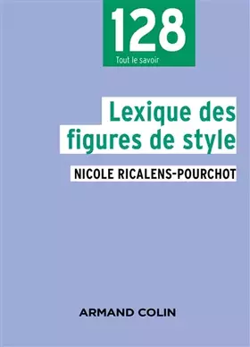 Couverture du produit · Lexique des figures de style - 2e éd