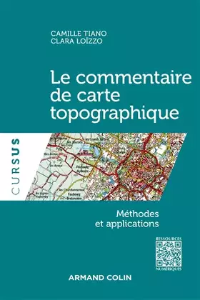 Couverture du produit · Le commentaire de carte topographique - Méthodes et applications: Méthodes et applications
