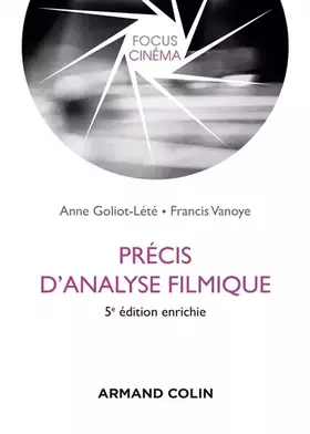 Couverture du produit · Précis d'analyse filmique - 5e éd.