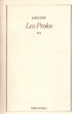 Couverture du produit · Les prolos : Récit