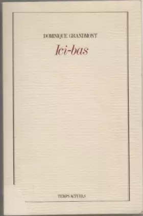 Couverture du produit · Ici-bas