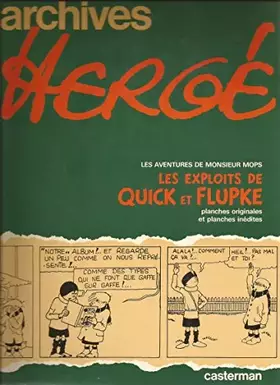 Couverture du produit · Archives 2 quick et flupke