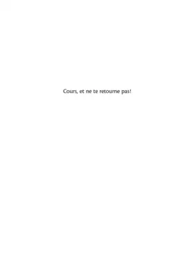 Couverture du produit · Cours, et ne te retourne pas !