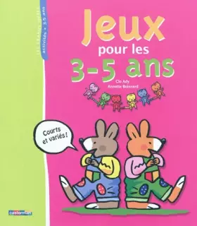 Couverture du produit · Jeux pour les 3-5 ans