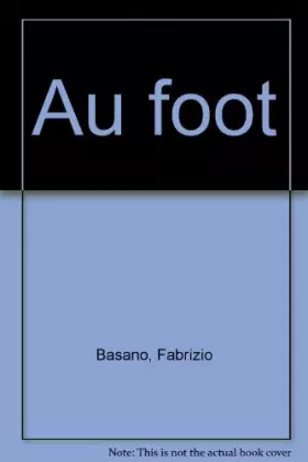 Couverture du produit · Au foot