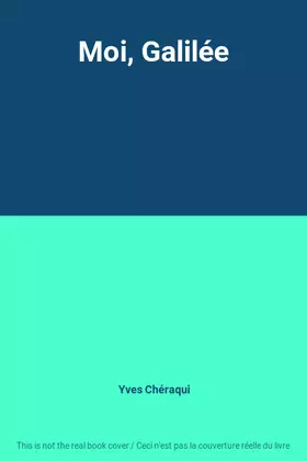 Couverture du produit · Moi, Galilée