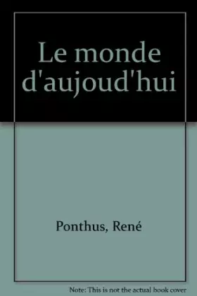 Couverture du produit · Le Monde d'aujourd'hui