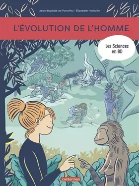 Couverture du produit · Les sciences en BD : L'évolution de l'homme