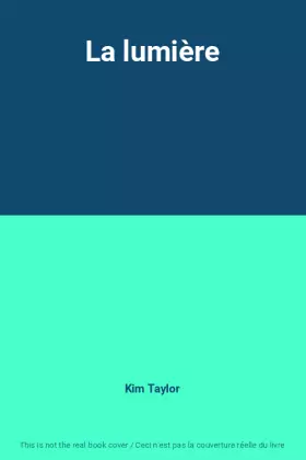 Couverture du produit · La lumière