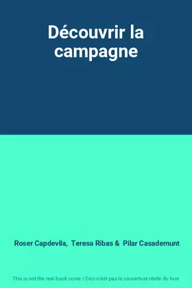 Couverture du produit · Découvrir la campagne