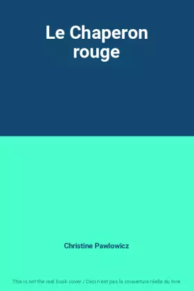 Couverture du produit · Le Chaperon rouge