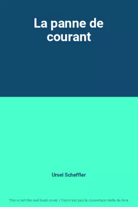 Couverture du produit · La panne de courant