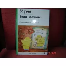 Couverture du produit · Il fera beau demain