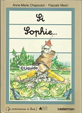 Couverture du produit · Si Sophie--