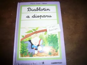 Couverture du produit · Diablotin a disparu
