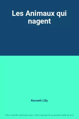 Couverture du produit · Les Animaux qui nagent