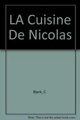Couverture du produit · La cuisine de Nicolas