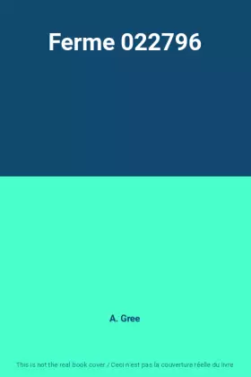 Couverture du produit · Ferme 022796