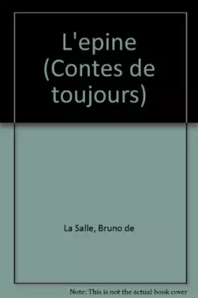 Couverture du produit · L'Epine
