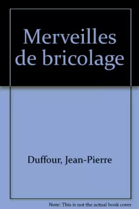 Couverture du produit · Merveilles de bricolage