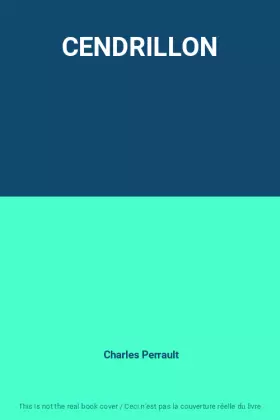Couverture du produit · CENDRILLON