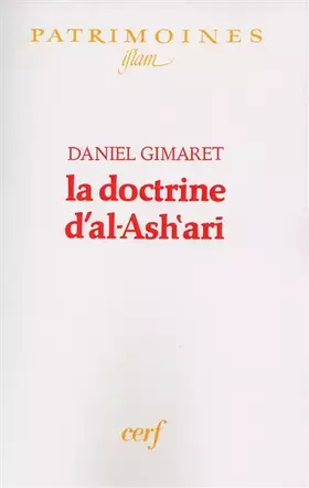 Couverture du produit · La Doctrine d'al-Ash'ari